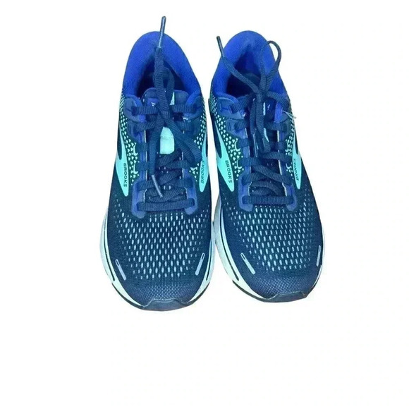 Brooks Ghost 14 Peacoat Yucca Navy Road-Running Sneakers Women’s Size 8 Medium - Picture 3 of 11